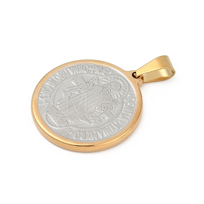 PVD Vacuum Plating 304 Stainless Steel Pendants STAS-A053-24C-PG-1