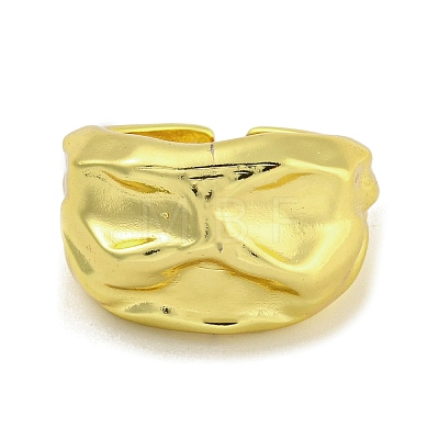 Brass Cuff Rings for Women RJEW-E294-02G-02-1