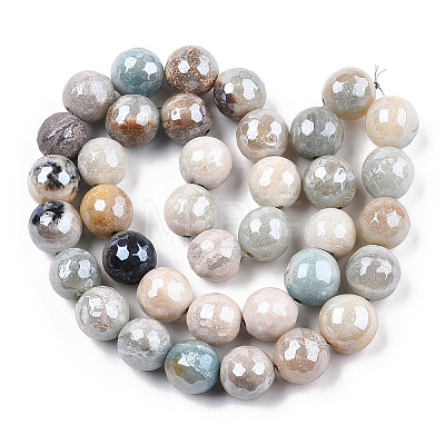Natural Agate Beads Strands G-N326-76D-1
