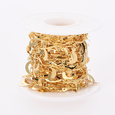 Handmade Brass Scalloped Bar Chains CHC-S012-098-1
