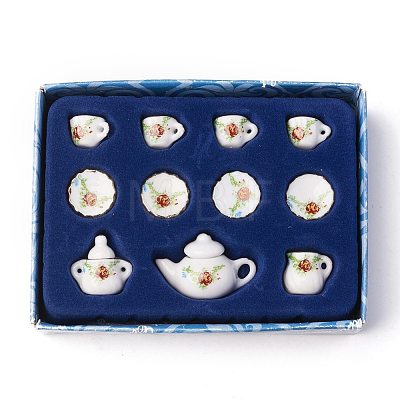 Porcelain Tea Sets DJEW-K014-03B-1