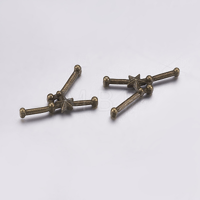 Alloy Cabochons LS-PALLOY-L204-11AB-1
