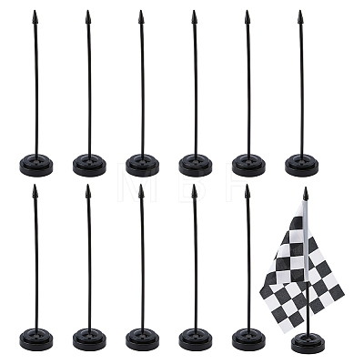Plastic Flag Display Basement ODIS-WH0086-224A-1