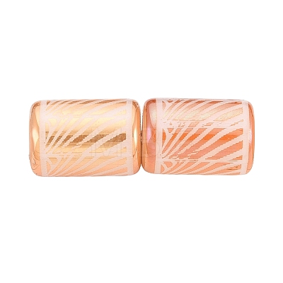 Electroplate Glass Beads EGLA-Q137-01A-N01-1