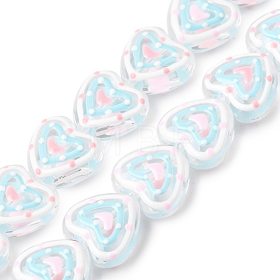 Glass Enamel Beads GLAA-Z021-01A-1