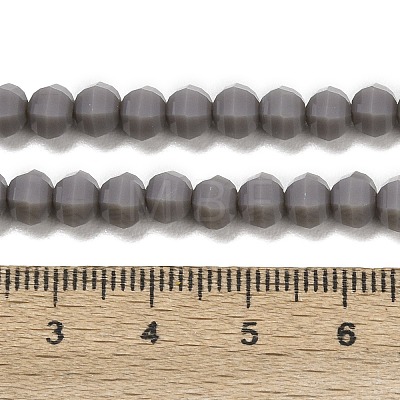 Opaque Glass Beads Strands GLAA-G125-01C-05-1