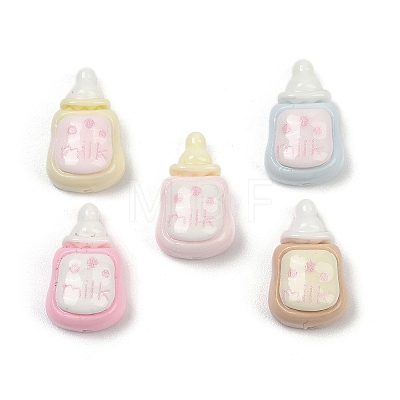 Opaque Resin Cabochons RESI-K043-06B-1