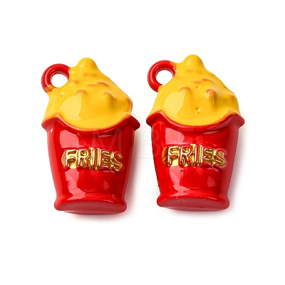 Baking Paint Alloy Pendants FIND-G097-05H-1