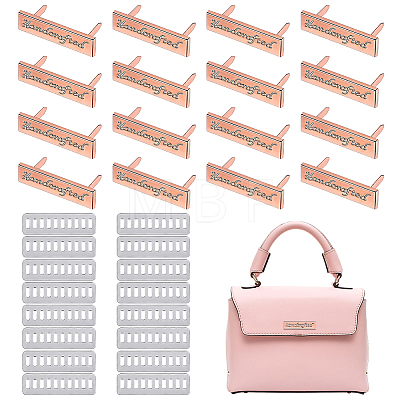 16 Sets Alloy Handcrafted Label DIY-PH0035-74RG-1