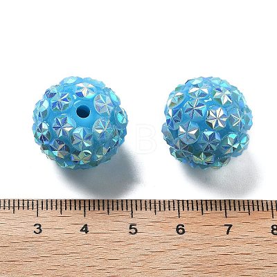 Opaque Acrylic Beads OACR-A035-01F-1