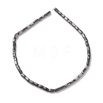 Magnetic Synthetic Hematite Beads Strands X-IM302-1