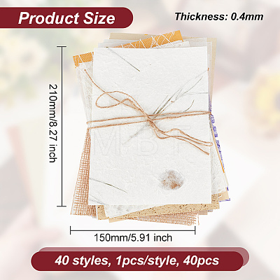 Handmade Mesh Fabric Mixed Special Scrapbook Paper Pad Set for DIY Album Scrapbook DIY-WH0304-716B-1
