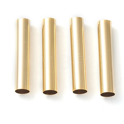 Brass Tube Beads KK-Y003-73H-G-1