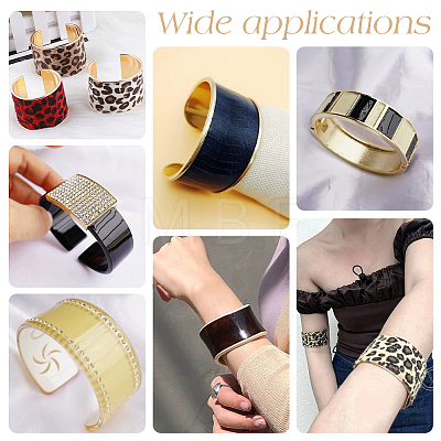 2Pcs Alloy Grooved Bangles FIND-UN0015-98B-1