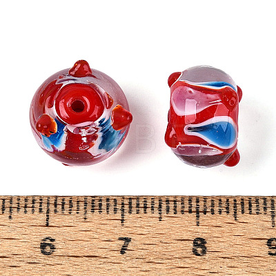 Handmade Lampwork Beads LAMP-N038-03C-1
