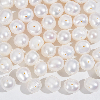  1 Strand Natural Cultured Freshwater Pearl Beads Strands PEAR-NB0002-44-1