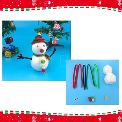 DIY Christmas Snowman Crafts DIY-I045-02-1