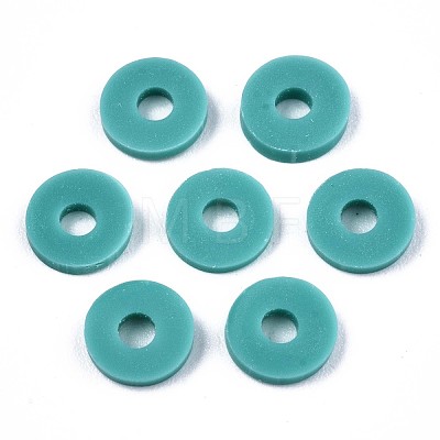 Handmade Polymer Clay Beads CLAY-Q251-4.0mm-107-1