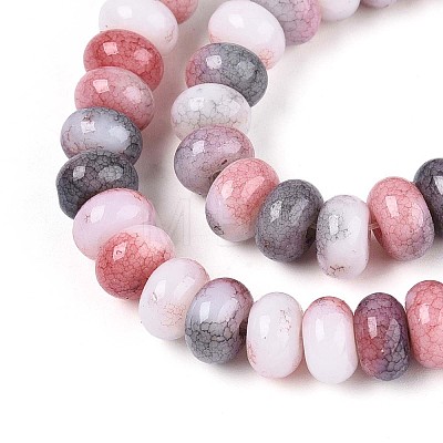 Glass Beads Strands X-GLAA-N059-5x8mm-34-1