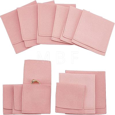  12Pcs 3 Styles Microfiber Jewelry Bag Gift Pouches ABAG-NB0001-54A-1