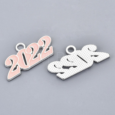 Alloy Enamel Pendants PALLOY-N160-001-04S-RS-1