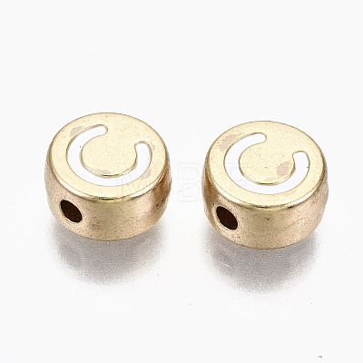 Alloy Enamel Beads LS-X-ENAM-S122-029C-RS-1