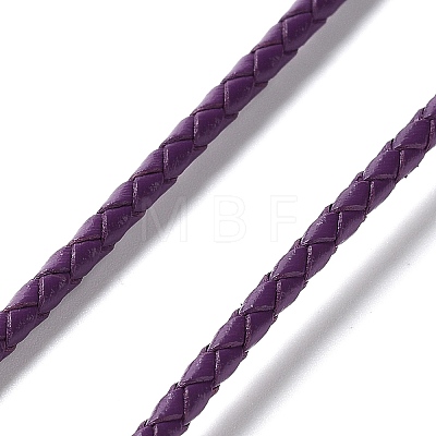 Braided Leather Cord VL3mm-27-1