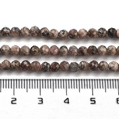 Argentina Natural Rhodonite Beads Strands G-G140-A01-03-1