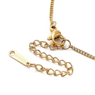 Ion Plating(IP) 304 Stainless Steel Satellite Chain Necklace for Men Women NJEW-E076-01G-1