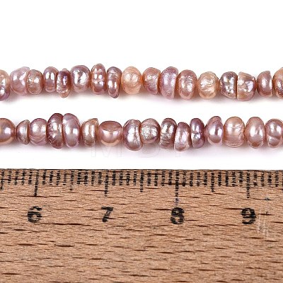 Natural Cultured Freshwater Pearl Beads Strand PEAR-N015-04C-01C-1