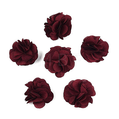 Polyester Fabric Flowers FIND-ZX004-11-02-1