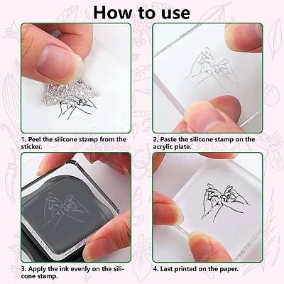 Custom PVC Plastic Clear Stamps DIY-WH0439-0034-1