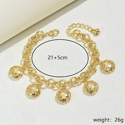 Hollow Heart Flower Charms Anklets DX3841-1-1