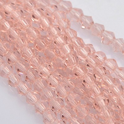 Bicone Glass Beads Strands EGLA-P016-3mm-10-1