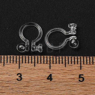 Silicone Clip-on Earring Findings FIND-K019-01C-1