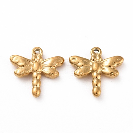 201 Stainless Steel Charms STAS-G071-09G-1