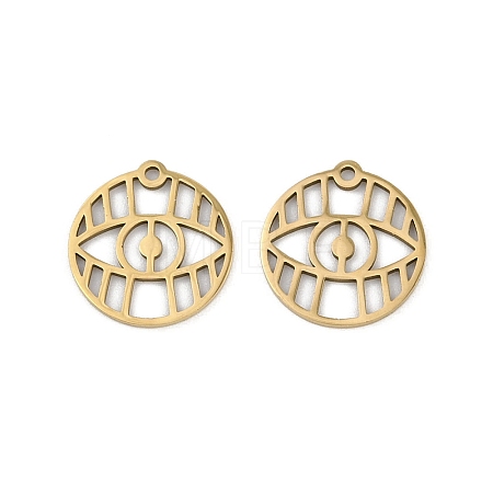 201 Stainless Steel Pendants LS-STAS-U052-02C-G-1