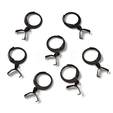 304 Stainless Steel Leverback Earring Finding STAS-WH0022-87EB-1