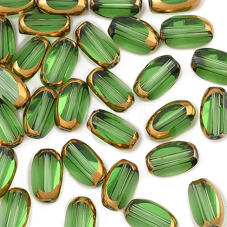 30Pcs Electroplate Glass Beads EGLA-YW0005-16C-1