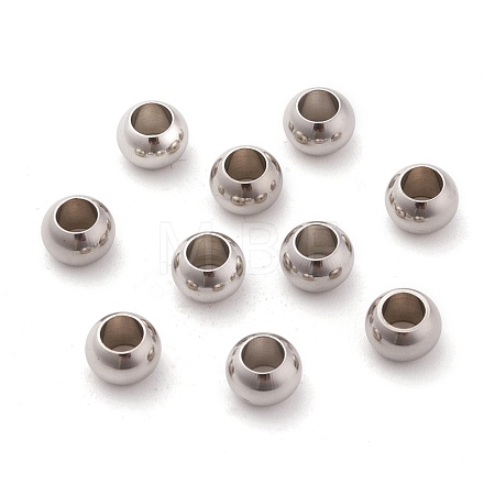 Tarnish Resistant 304 Stainless Steel Rondelle Beads X-STAS-I020-14-1