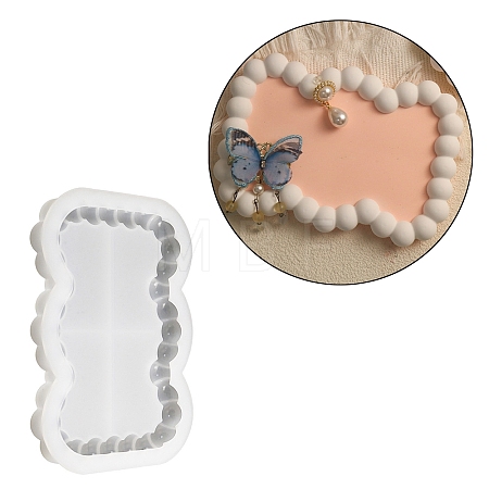 DIY Silicone Geometric Bubble Coaster Molds AJEW-M224-01D-1