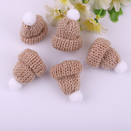 Polyester Doll Woolen Hat DOLL-PW0001-194P-1