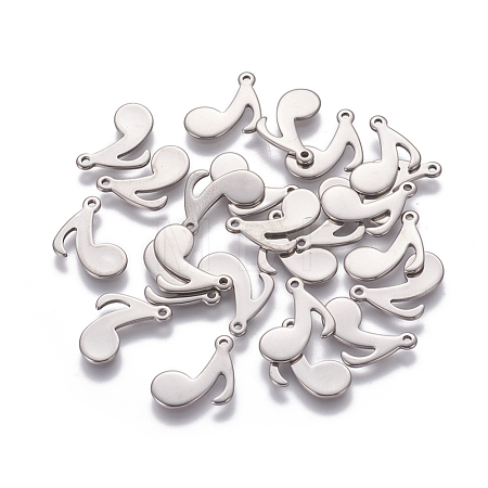 Non-Tarnish 201 Stainless Steel Charms X-STAS-L234-088P-1