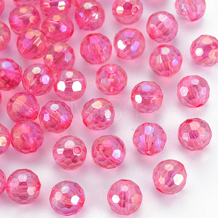 Transparent Acrylic Beads MACR-S373-64-C08-1