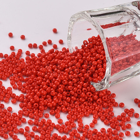 11/0 FGB Grade A Baking Paint Glass Seed Beads X-SEED-N001-A-1007-1