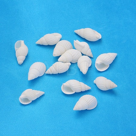 Natural Trumpet Shell Beads BSHE-S061-1