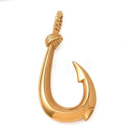 304 Stainless Steel Pendants STAS-E526-03G-1