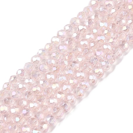 Electroplate Glass Beads Strands LS-EGLA-A044-T1mm-B22-1