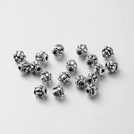 Tibetan Style Alloy Lantern Spacer Beads X-TIBEB-O004-03-1