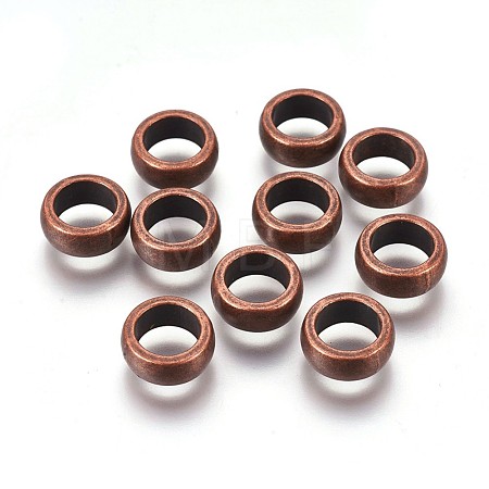 Tibetan Style Spacer Beads TIBEB-A11971-R-FF-1
